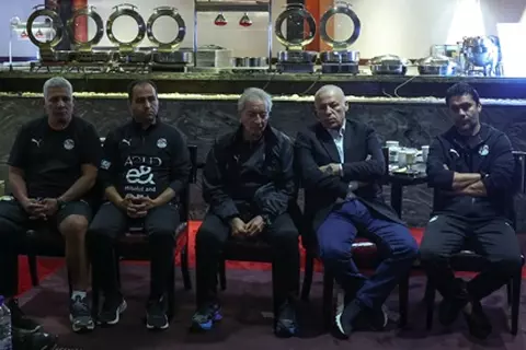 أبوريدة للاعبي منتخب مصر الثاني: نثق في قدراتكم.. والجماهير تنتظر منكم الكثير